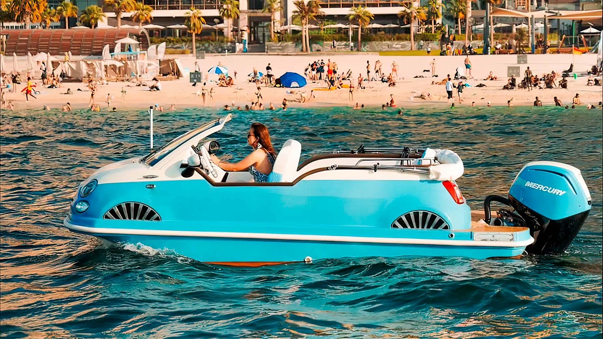 Аренда катера Fiat 500 Boat в Дубае